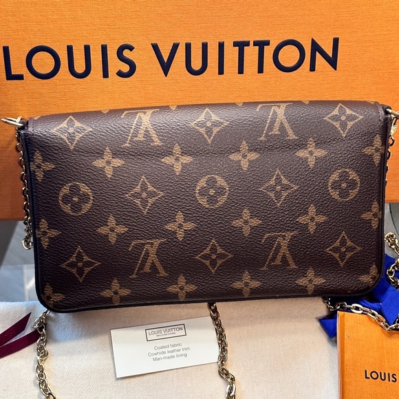 🥰🆕💯Authentic Louis Vuitton Monogram Felicie Pochette - Picture 6 of 12